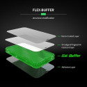 Bestsuit kaitsekile Flex-Buffer Hybrid Glass 5D Antibacterial Biomaster Apple iPhone 13 Pro Max