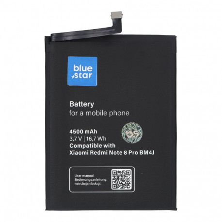 Battery for Xiaomi Redmi Note 8 Pro (BM4J) 4500 mAh Blue Star