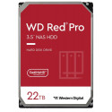 HDD|WESTERN DIGITAL|Red Pro|22TB|SATA|512 MB|7200 rpm|3,5"|WD221KFGX