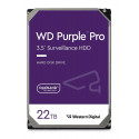 HDD|WESTERN DIGITAL|Purple Pro|22TB|SATA|512 MB|7200 rpm|3,5"|WD221PURP