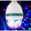 Disco LED bulb Mini Party light RGB rotating E27 LBMPL