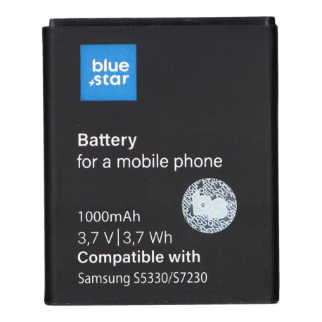 Battery for Samsung S5330 Wave 533 / Wave 723 / S7230 / Galaxy Mini S5570 1000 mAh Blue Star