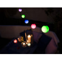 LED новогодние шары-гирлянды 5м 50 светодиодо
