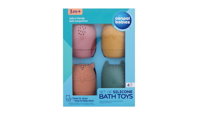 Canpol babies Silicone Bath Toys (1ml)