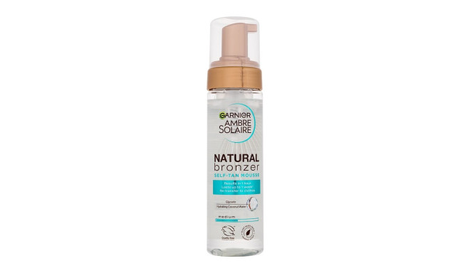 Garnier Ambre Solaire Natural Bronzer Self Tan Mousse (200ml)