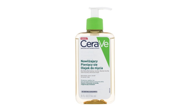 CeraVe Facial Cleansers Hydrating Foaming Oil Cleanser (236ml)