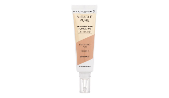 Max Factor Miracle Pure Skin-Improving Foundation (30ml) (84 Soft Toffee)