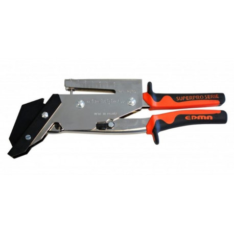 Slate cutter EDMA MAT 2 wiht hole punch and 55mm blade, max 7mm