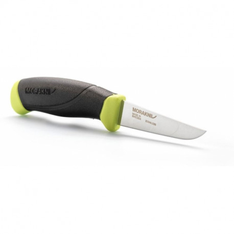 Morakniv Companion Kalafileerimisnuga 090 – Laimiroheline Käepide, 1.9 mm Roostevaba Teras Tera, Tup