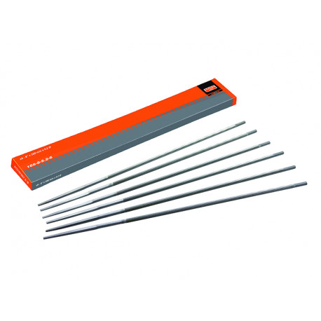 Bahco ümar saeketi viil – 4,0 mm, täpne teritus, kaitsev ümbris (6tk)