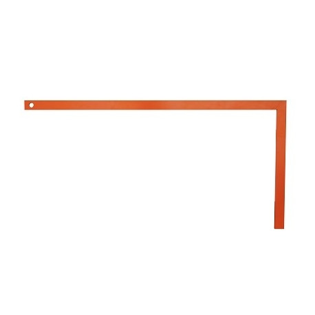 Bahco nurgik – 1000x500 mm, metall, kerge konstruktsioon