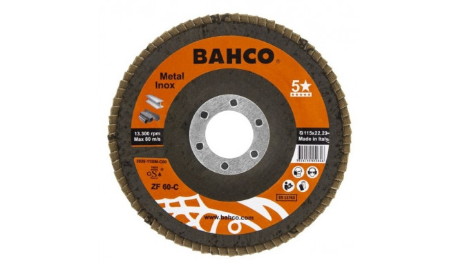 Flap disc INOX+Fe P40 125x22.23mm conical