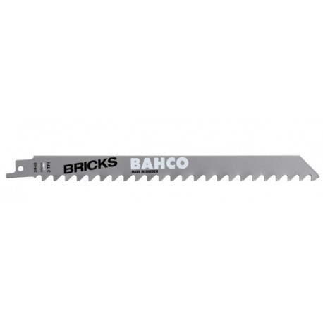 Carbide tipped reciprocating sawblade 150mm*0,9mm SL 6TPI 1 pcs for lightweight concrete, bricks and