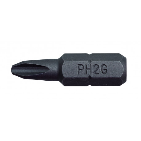 Bits for drywall screws 59S PH2G 25mm 3 pcs blister