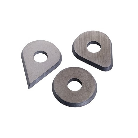 Bahco 625-DROP scraper blade – drop-shaped, cemented carbide, double-edged, compatible with Bahco 62