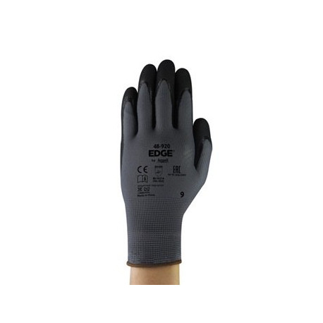 Safety gloves Ansell Edge 48-920, double nitrile palm, size 10 (12pcs)