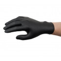 Ühekordsed nitriilkindad Ansell Microflex 93-852, 100tk, 0,12mm mustad, suurus M (7.5-8)