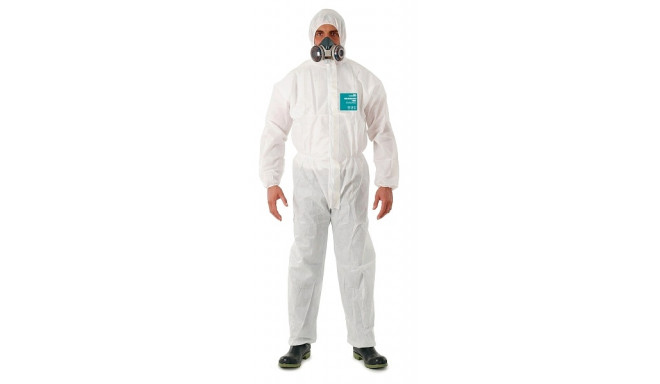 Disposable coverall Type 5/6 Ansell Alphatec 1800 Standard, white, size XL
