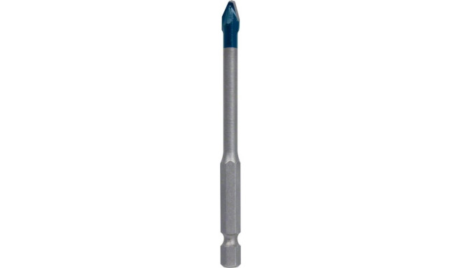 Hard ceramics and glass drill bit 6mm, HEX-9 HardCeramic, 1/4" HEX