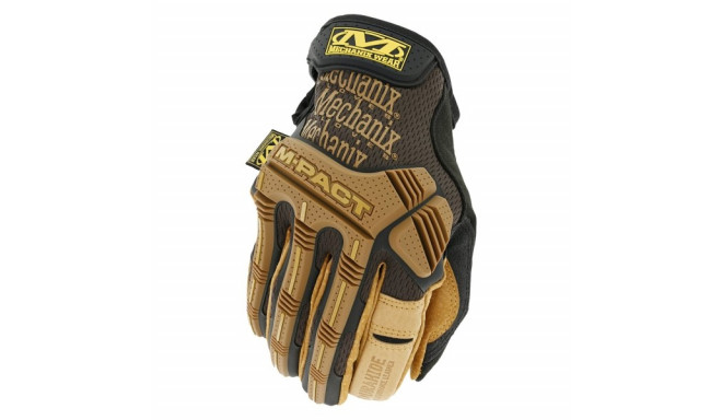 Cimdi Mechanix Durahide™ M-Pact 75 melni/brūni S