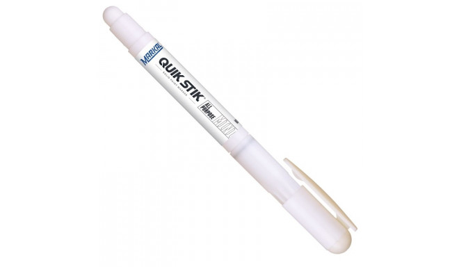 Маркер с твёрдой краской Markal Quik Stik Paintstik Mini 6мм, белый