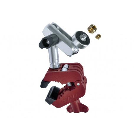 Multi-Prop clamp with adjustable joint for cameras and lasers with 1/4"-3/8"-5/8"