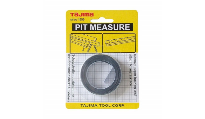 Adhesive measuring tape 3m x 13mm, scale from right to left