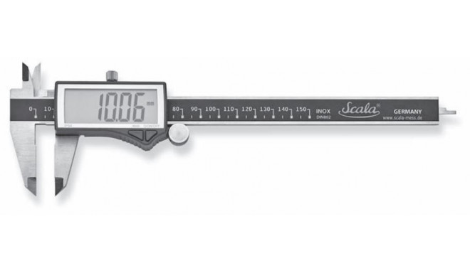 Digital pocket caliper with jumbo display 150x40mm 0,01mm type 230