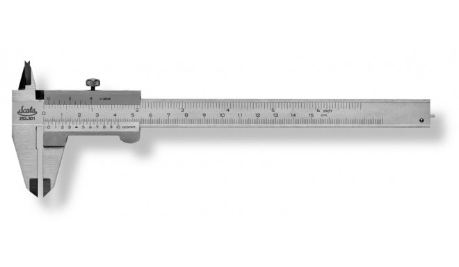 Pocket slide caliper type 252 150mm 0,05mm 1/128"