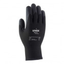 Töökindad külma ilma jaoks, Uvex Unilite Thermo, mustad, suurus 8