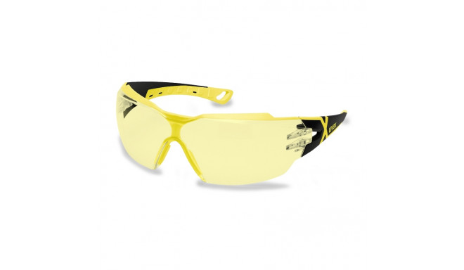 Safety glasses Uvex Pheos CX2, yellow lens, supravision excellence (anfi scratch, anti fog) coating,