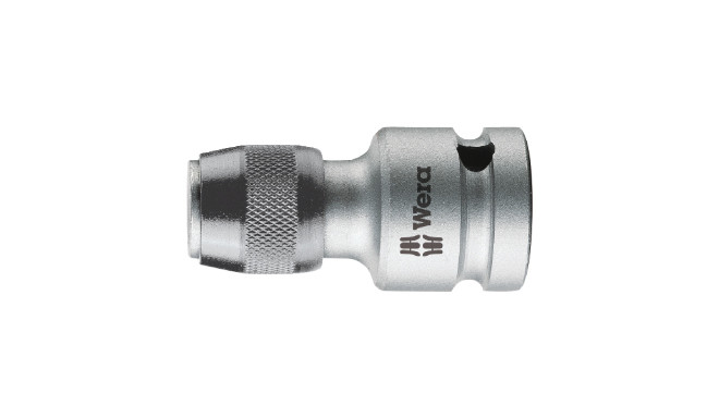 Wera 784 C 1/2" adaptor for 1/4" hex screwdriver bits