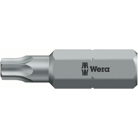 Wera 867/1 TORX® otsak – TX 10, 25 mm, 1/4" kuuskant, vastupidav konstruktsioon