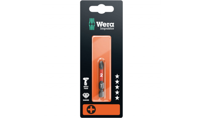 Wera 851/4 Impaktor bit PH 2 x 50mm