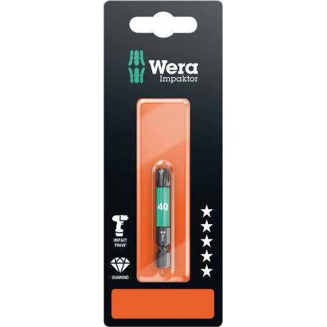 Wera 867/4 Impaktor otsak TX 40 x 50mm (5tk)