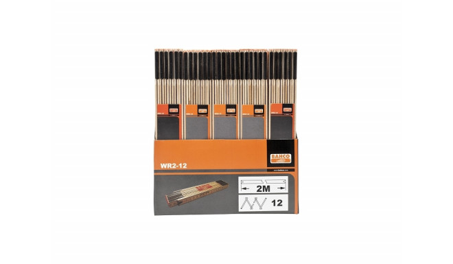 Wooden rule 2m