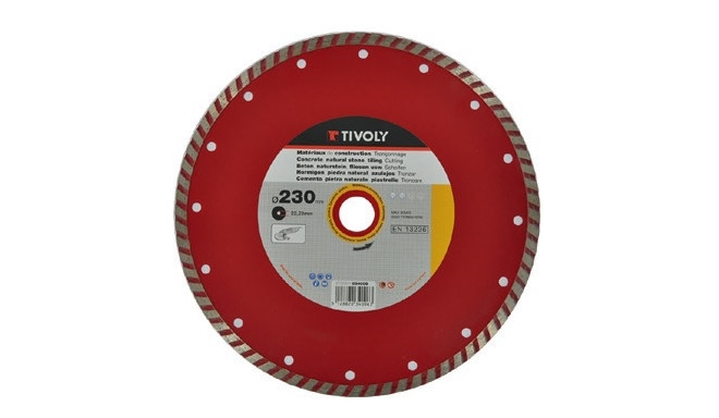 Diamond disc Tivoly turbo 125x22,2mm