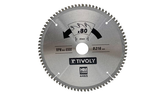 Circular saw blade 160x20x2.5/1.5mm, z40, 3°, (16mm adaptor), for non ferrous metals