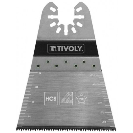 Multitool blade 68x40mm, HCS (hardened teeth), for wood