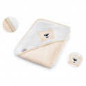 Bocioland bath cover (100% Cotton) 100x100 Beige