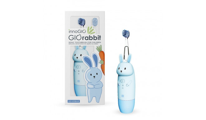 GIORABBIT SONIC TOOTHBRUSH FOR CHILDREN BLUE GIO-455BLUE