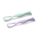 Baby elastic spoons violet-mint 2 pcs  1066/03