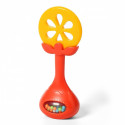 ORANGE educational teether with rattle