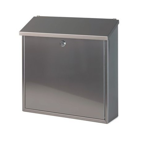 Postkast TOLEDON silinderlukuga K40xL27x12cm/ värvitud metall/ antratsiit