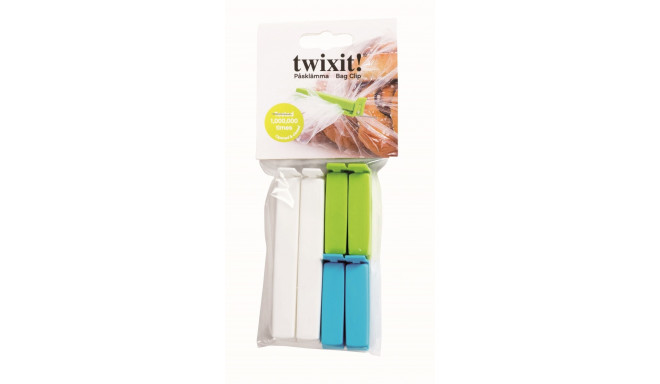 Kilekotisulgur Twixit Bag Clip 6 tk/pk