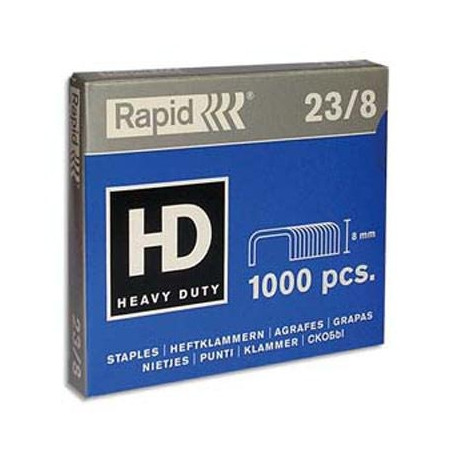 Klambrid 23/8mm,1000tk/pk, 5-45 lehte, Rapid