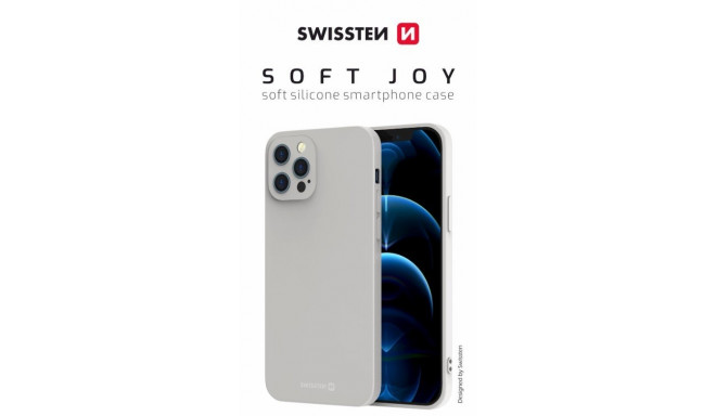 Swissten Soft Joy Silicone Case for Apple  iPhone 14 Plus Stone Grey