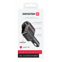 Swissten USB laadija USB-C PD/2xUSB-A LED