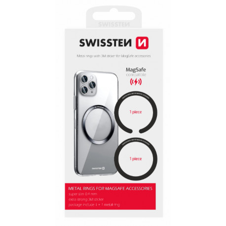 Swissten MagSafe Set Metal Pad