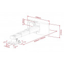 Multibrackets MB-9833 Projector Wall Mount 325-740 mm / 15 kg